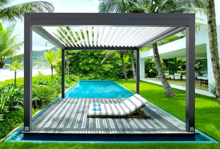 Bioklimatikus pergola – eredeti fotó 3