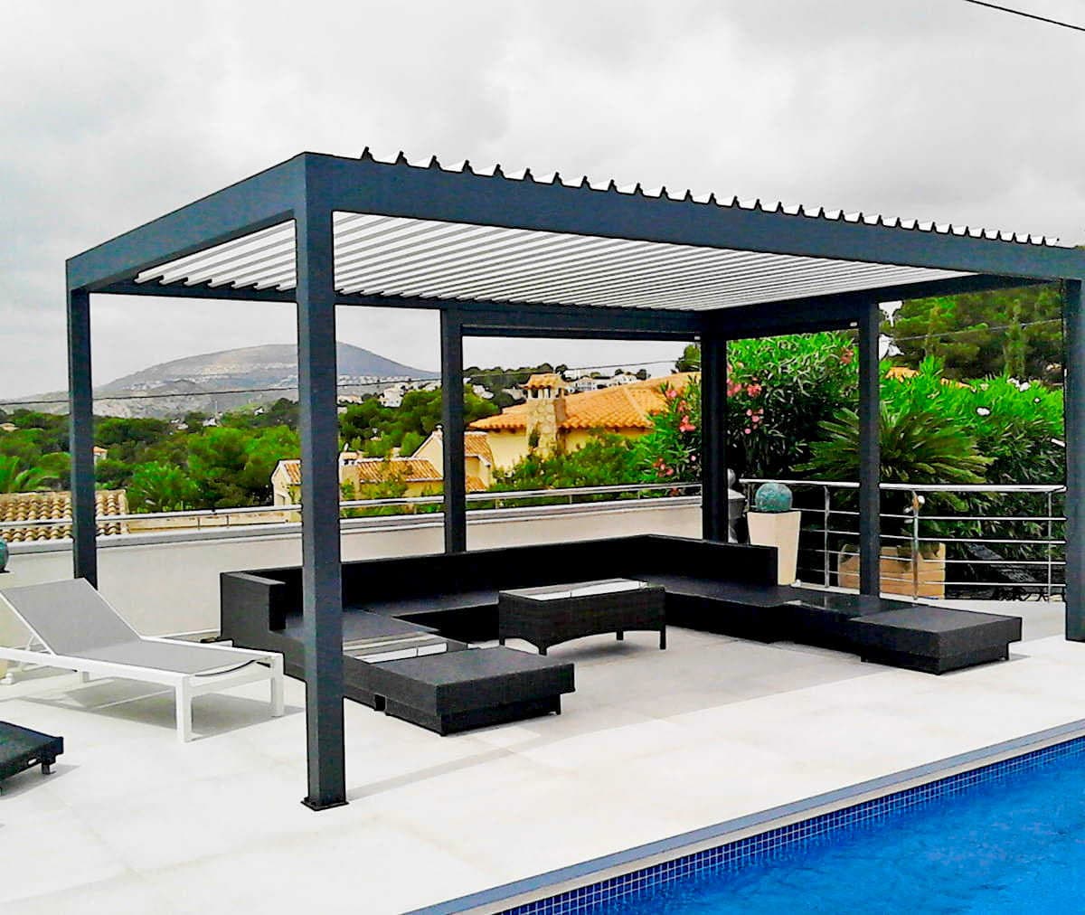 Bioklimatikus pergola – eredeti fotó 5