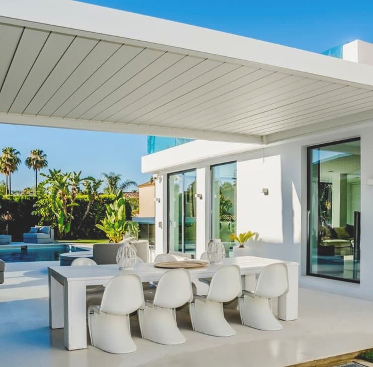 Bioklimatikus pergola – eredeti fotó 8
